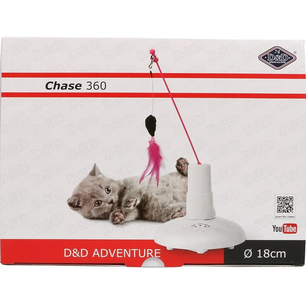 Adventure Chase 360 18x18x36CM white Pets Qatar