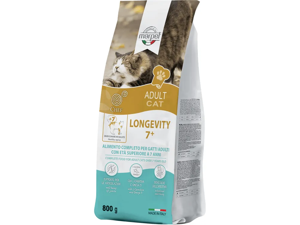 Aequil. Chef Cat Longevity  800 Gr Pets Qatar