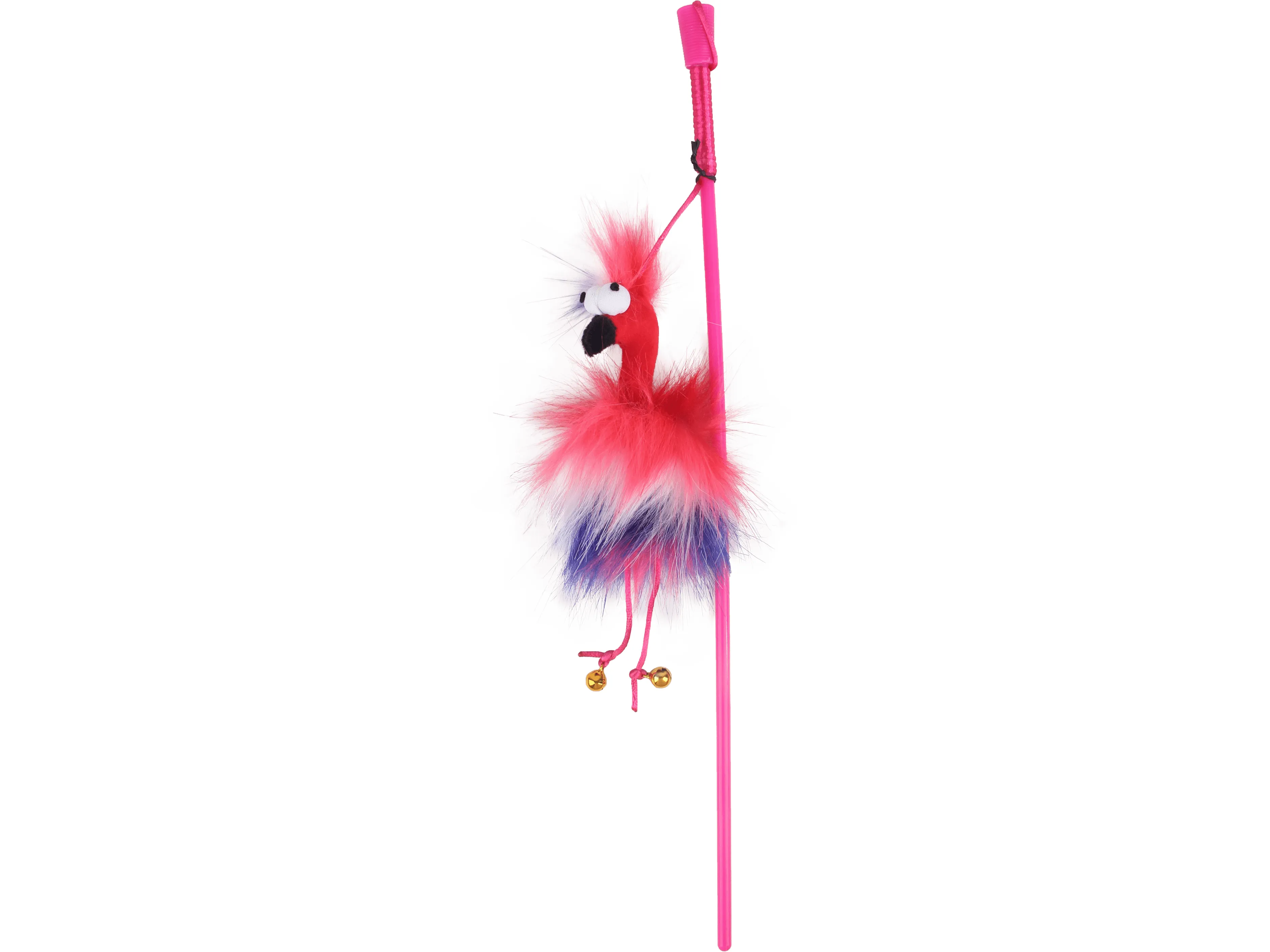 AFB Furry Ball - Fluffy Bird Wand Pets Qatar