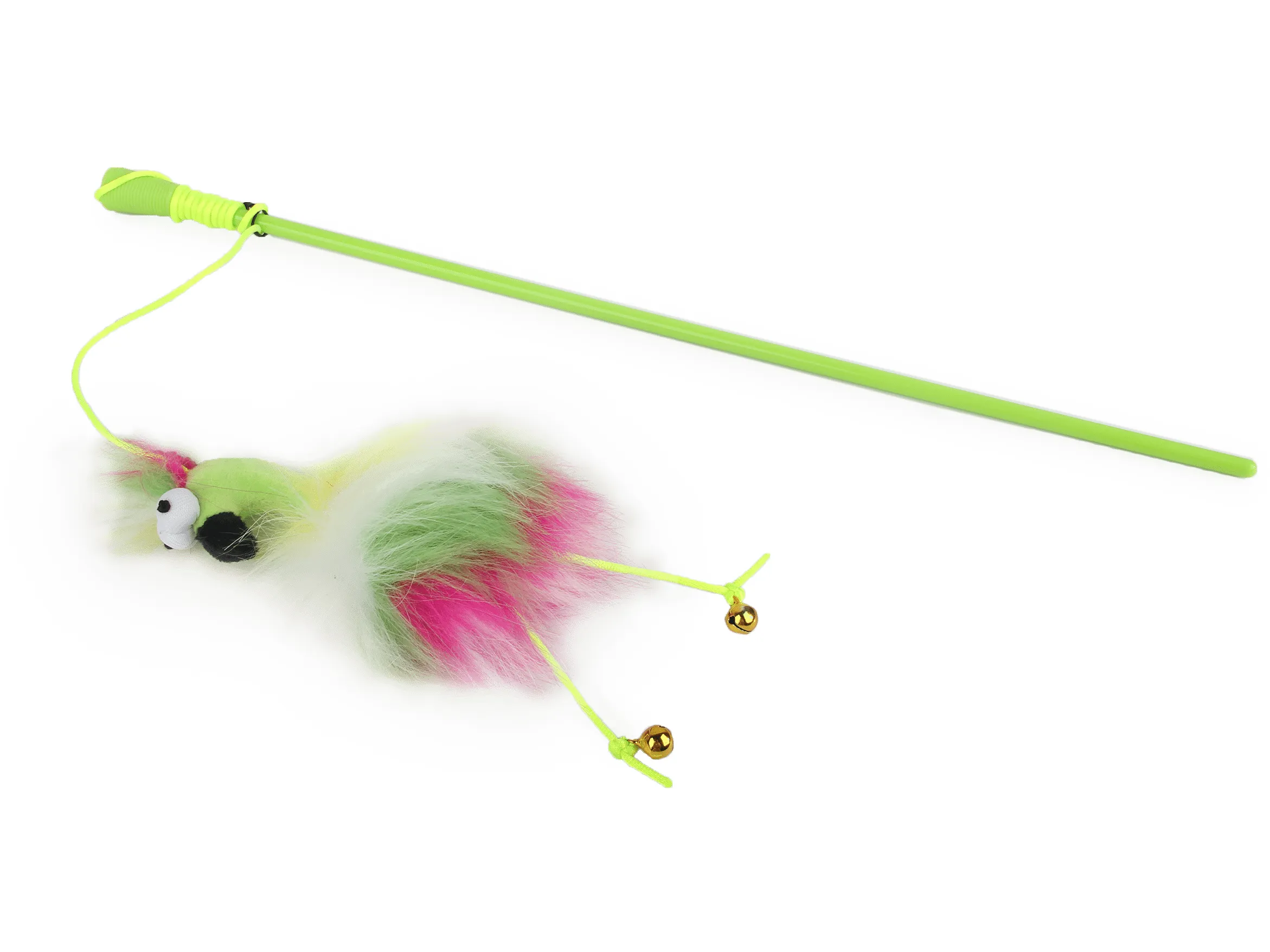 AFB Furry Ball - Fluffy Bird Wand Pets Qatar