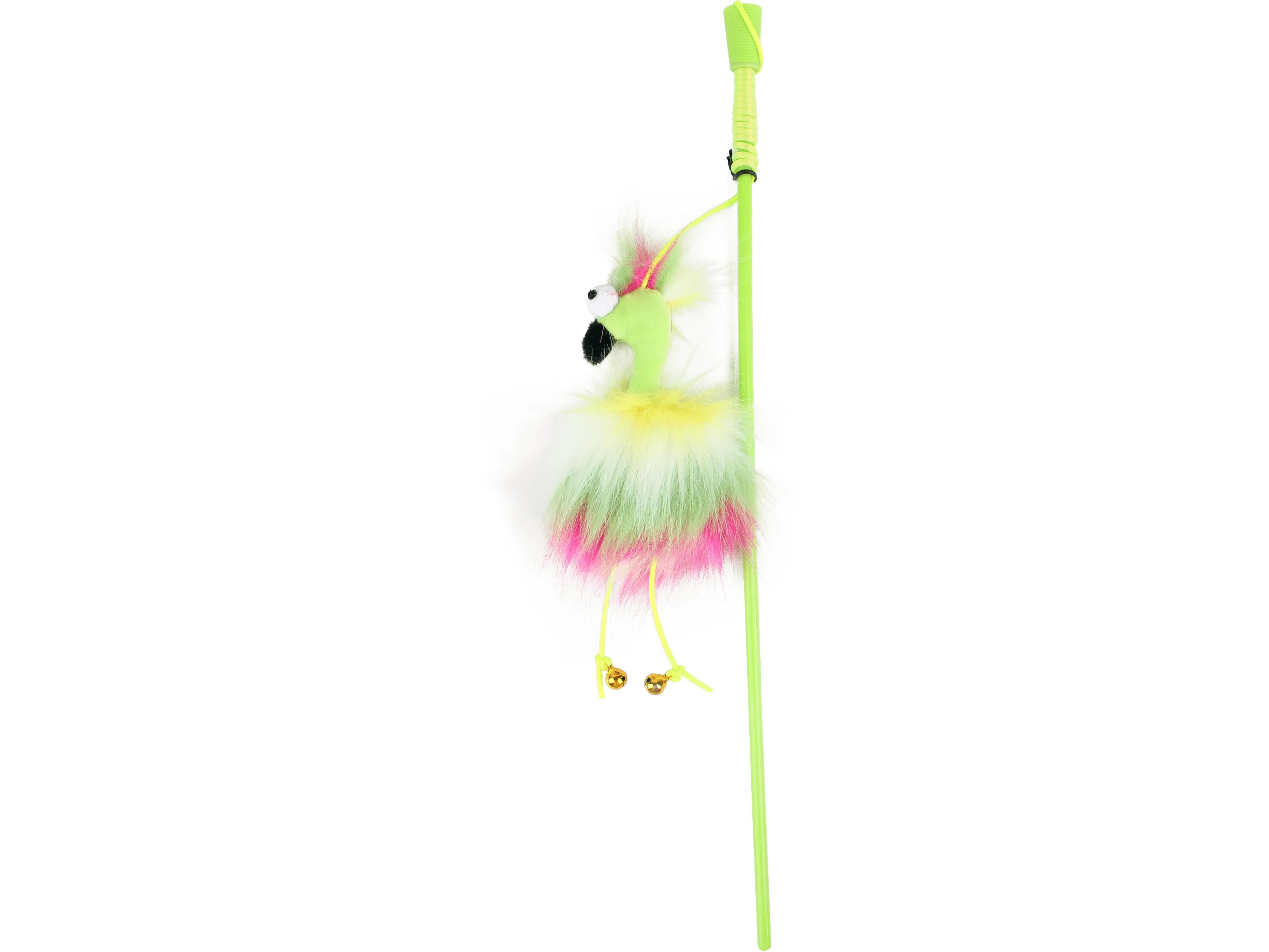 AFB Furry Ball - Fluffy Bird Wand Pets Qatar