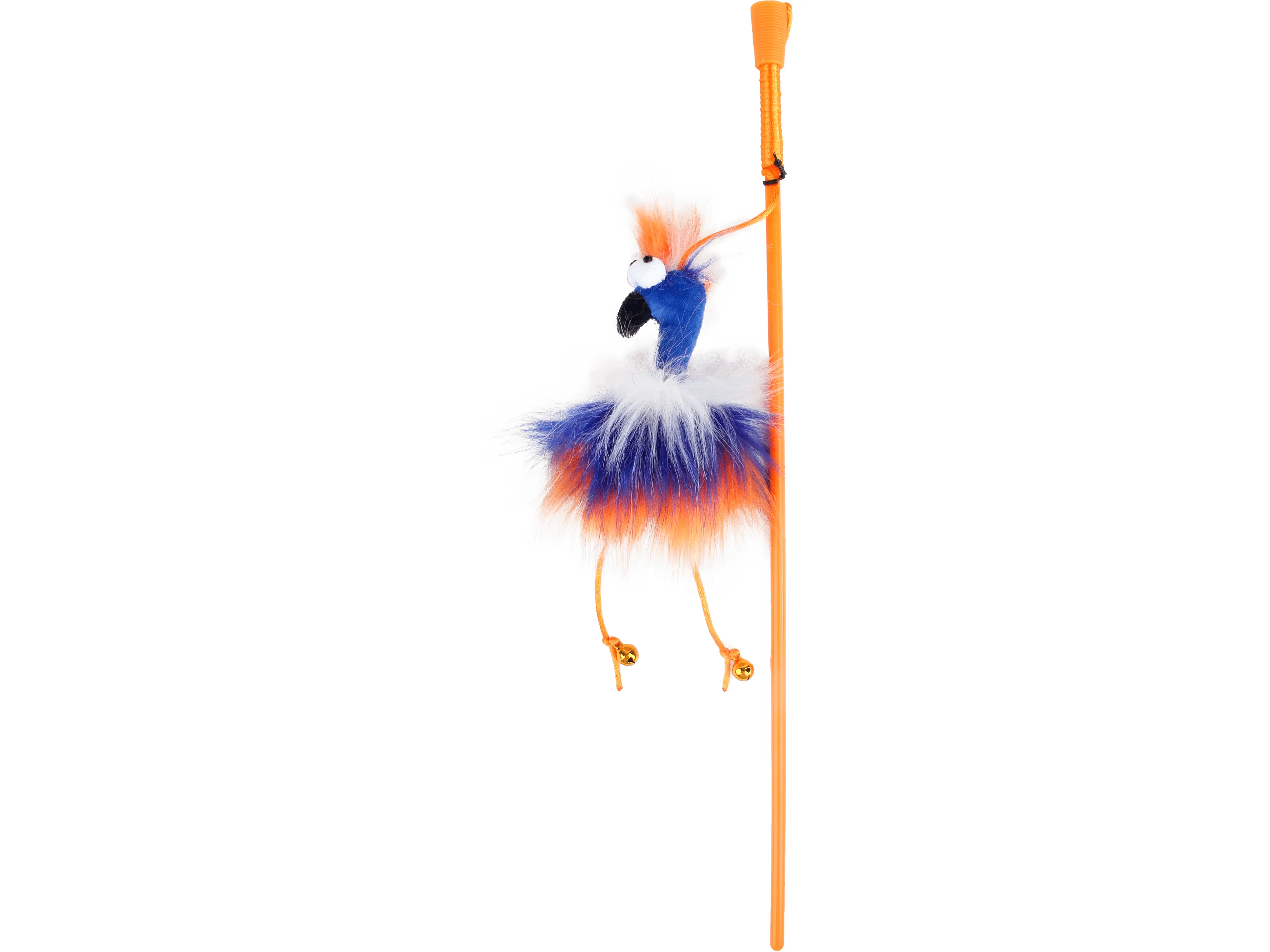 AFB Furry Ball - Fluffy Bird Wand Pets Qatar