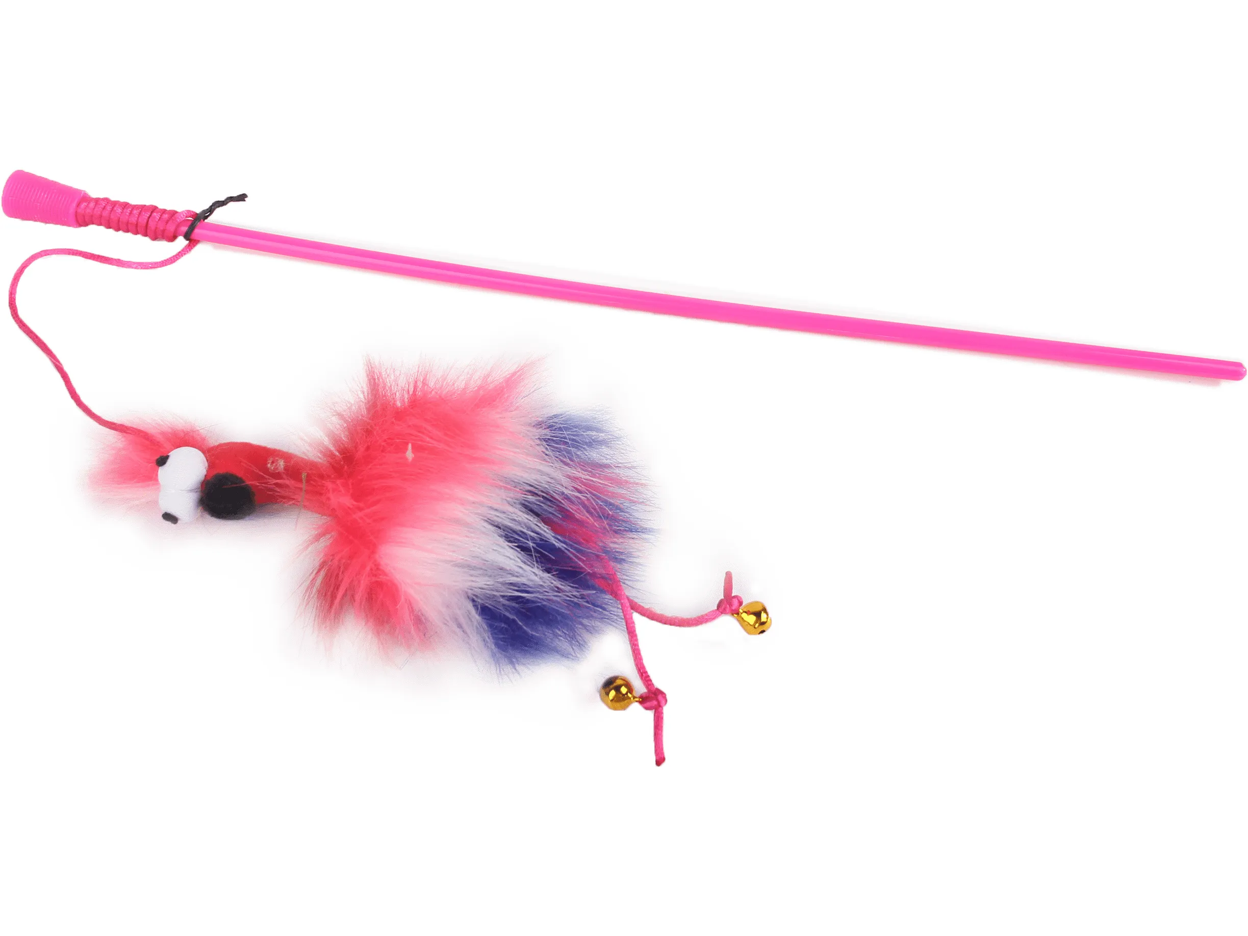 AFB Furry Ball - Fluffy Bird Wand Pets Qatar