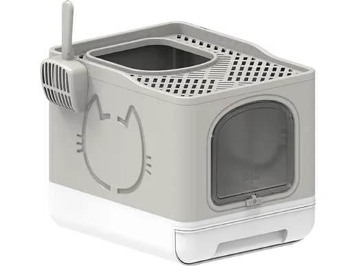 Afb Go Fresh - Foldable Cat Litter Box Sand Pets Qatar