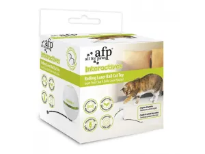 Afb Interactives - Rolling Laser Ball Cat Toy Pets Qatar