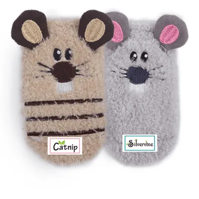 AFP Cat Socks-Mouse Sock - 2 Pack Pets Qatar