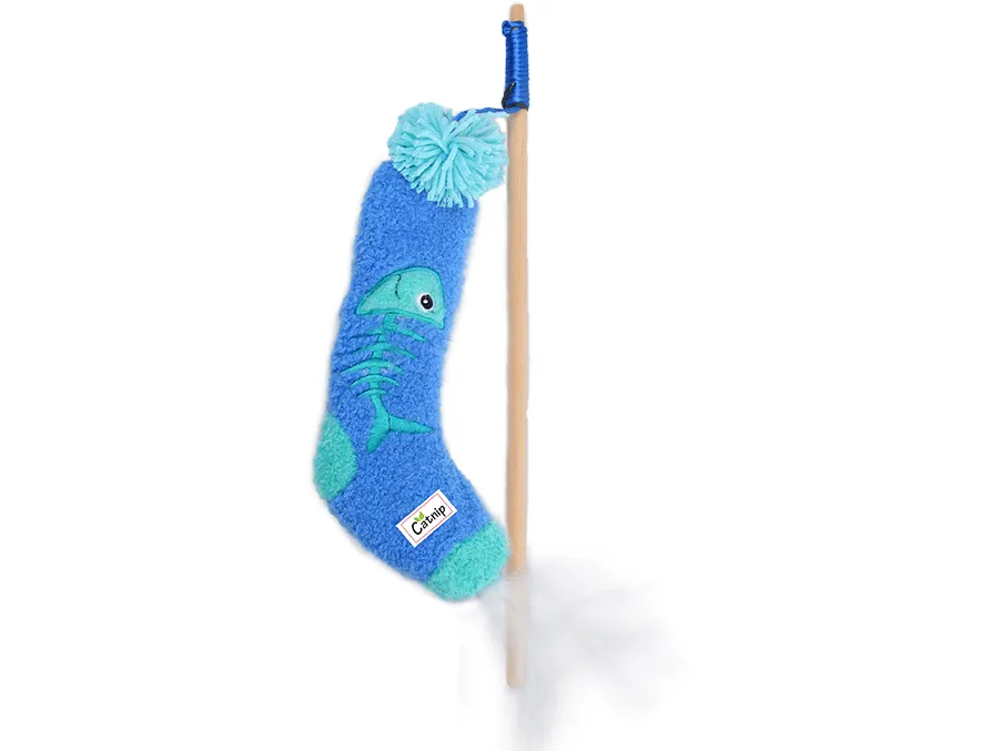 AFP Cat Socks-Sock Wand Fish Pets Qatar