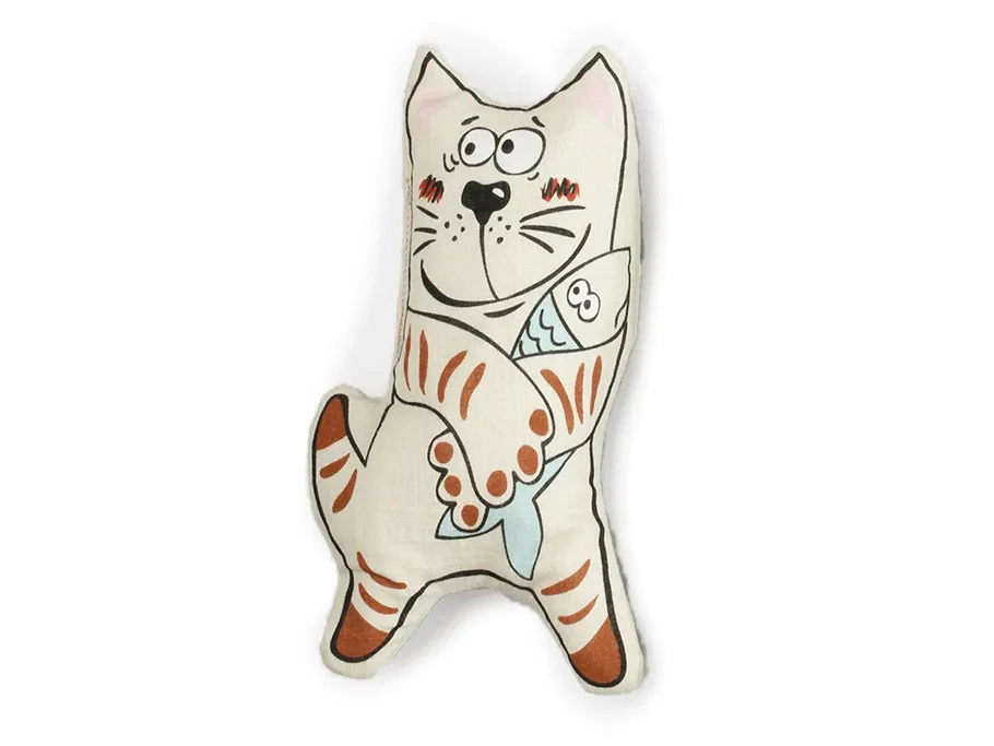 AFP Catoon-Kicker Sneaky Cat - Beige Pets Qatar