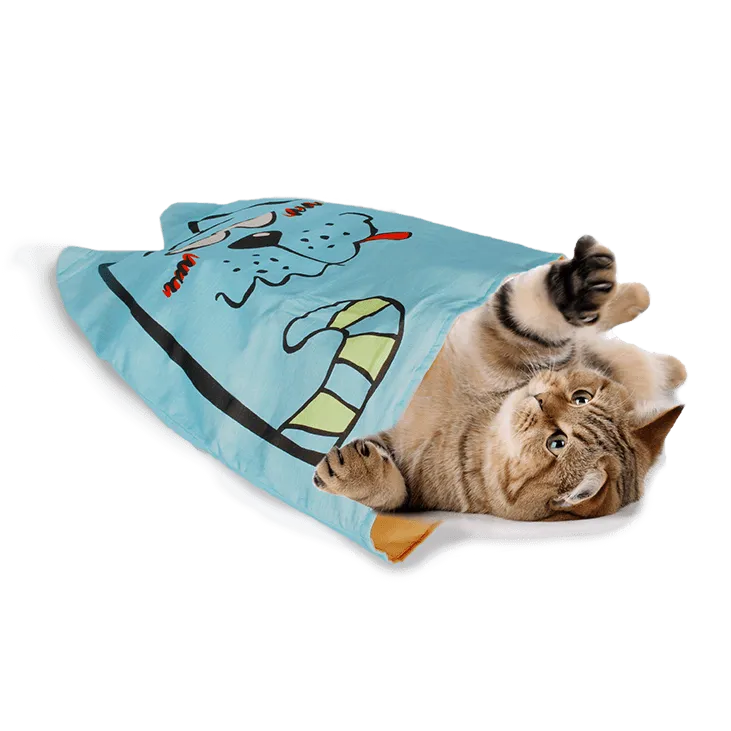 AFP Catoon-Whimsical Cat Sack Pets Qatar