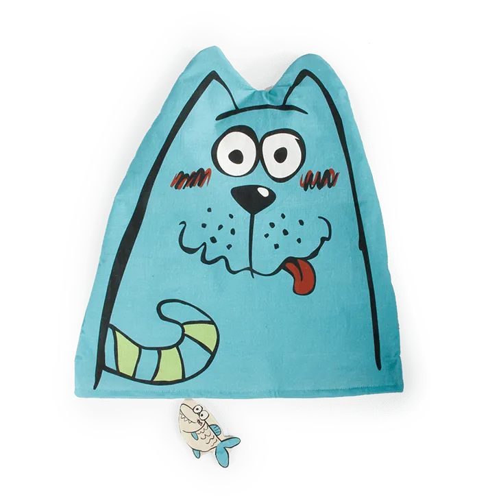 AFP Catoon-Whimsical Cat Sack Pets Qatar