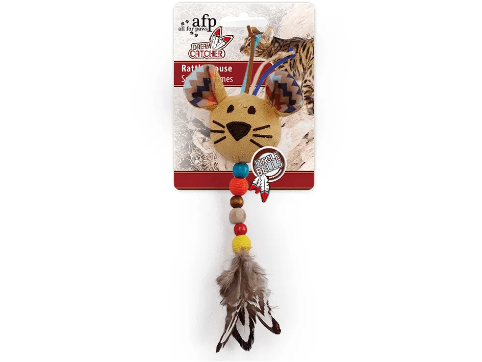 AFP Dreams Catcher-Rattle Mouse Pets Qatar