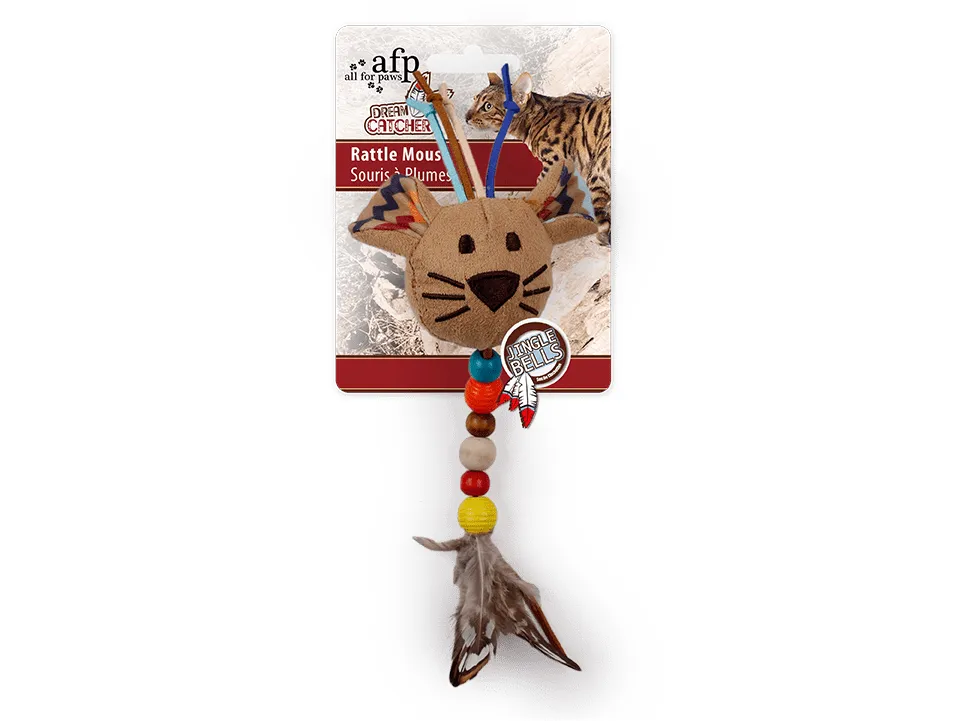 AFP Dreams Catcher-Rattle Mouse Pets Qatar