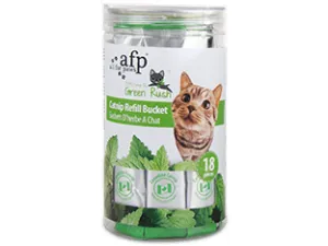 AFP Green Rush - Catnip Powder 18-Pouch Refill Pets Qatar