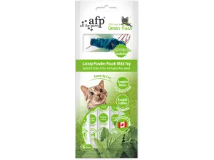 AFP Green Rush-Catnip Powder Pouch with Toy Pets Qatar
