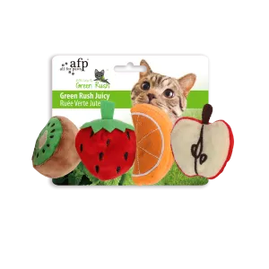 AFP Green Rush Juicy Cat toy - Pack of 4 toys Pets Qatar