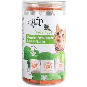 AFP Green Rush - Silvervine Powder 18-Pouch Refill Pets Qatar