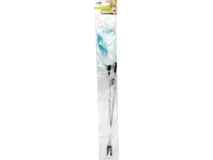 AFP Interactives-Jumping Wand Spring Feather Refill-2 Pack Pets Qatar