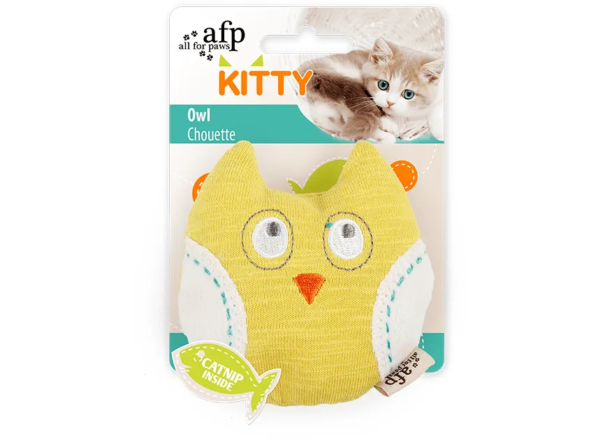 AFP Kitty-Owl - Yellow Pets Qatar