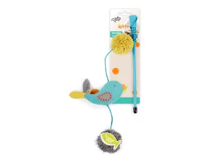 AFP Kitty-Wand Bird - Turquoise Pets Qatar