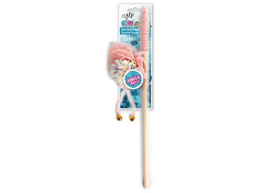AFP Knotty Habit - Yarn Ball Wand Pets Qatar