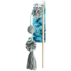 AFP Knotty Habit - Yarn Pom Pom Wand Pets Qatar