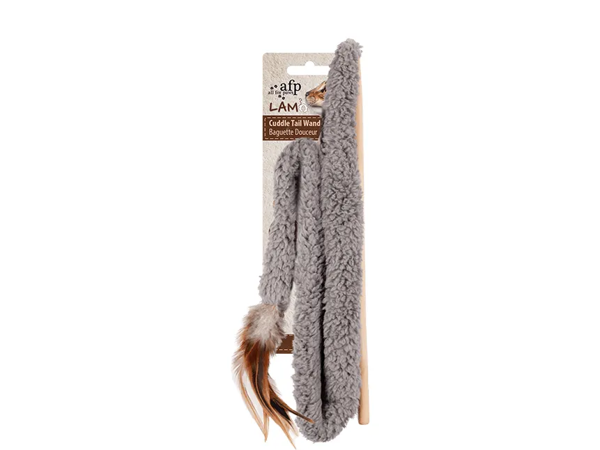 AFP Lambswool - 30" Cuddle Tail Wand Pets Qatar