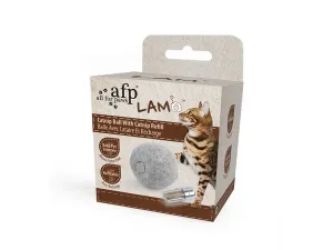 AFP Lambswool-catnip ball with catnip refill Pets Qatar