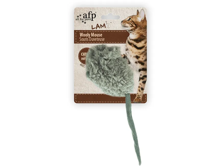AFP Lambswool - Wooly Mouse (with sound chip) Pets Qatar