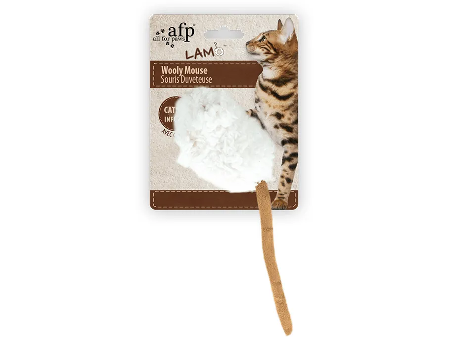 AFP Lambswool - Wooly Mouse (with sound chip) Pets Qatar
