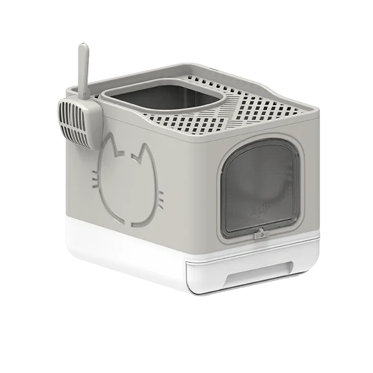 AFP  Minus One Foldable Sand Cat Litter Box -Large Size Pets Qatar