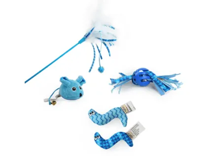 AFP Modern Cat-Magic Wings Wand - 5 Pk Blue Pets Qatar