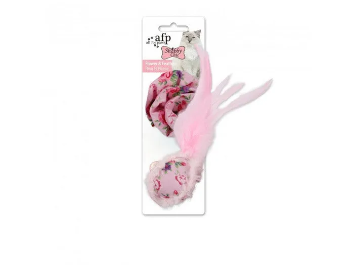 AFP Shabby Chic - Flower and Feather Balls (2 pack) Pets Qatar