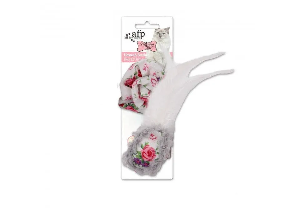AFP Shabby Chic - Flower and Feather Balls (2 pack) Pets Qatar