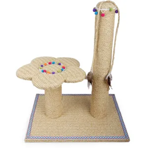 AFP Whisker Fiasta - Flower Cat Scratching Post Pets Qatar