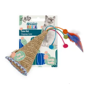 AFP Whisker Fiesta-Cone Hat Pets Qatar