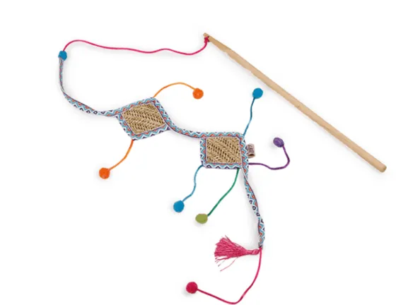 AFP Whisker Fiesta-Wand Kite Pets Qatar