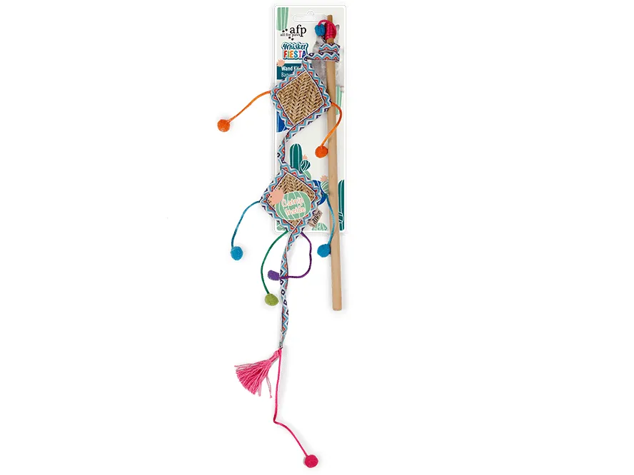 AFP Whisker Fiesta-Wand Kite Pets Qatar