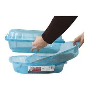 ALEXANDRIA - CAT LITTER TRAY WITH RIM Pets Qatar