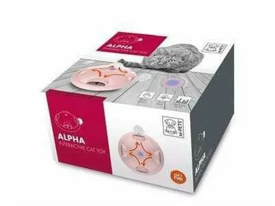 Alpha Interactive Cat Toy - Pink Pink Pets Qatar