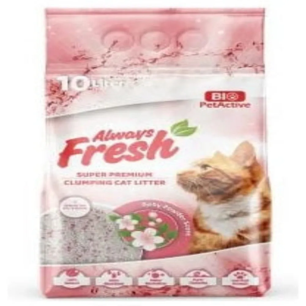 AlwaysFresh Baby Powder Scent (Clumping Cat Litter) 10L Pets Qatar
