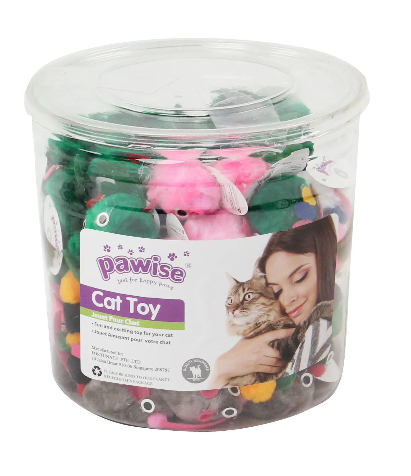 Animal Party (CYLINDER) cat toy Pets Qatar