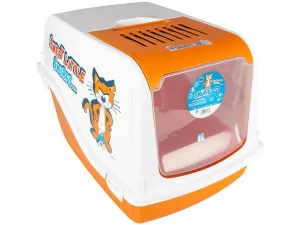 Azrael closed cat litter box 57x39x38cm Pets Qatar