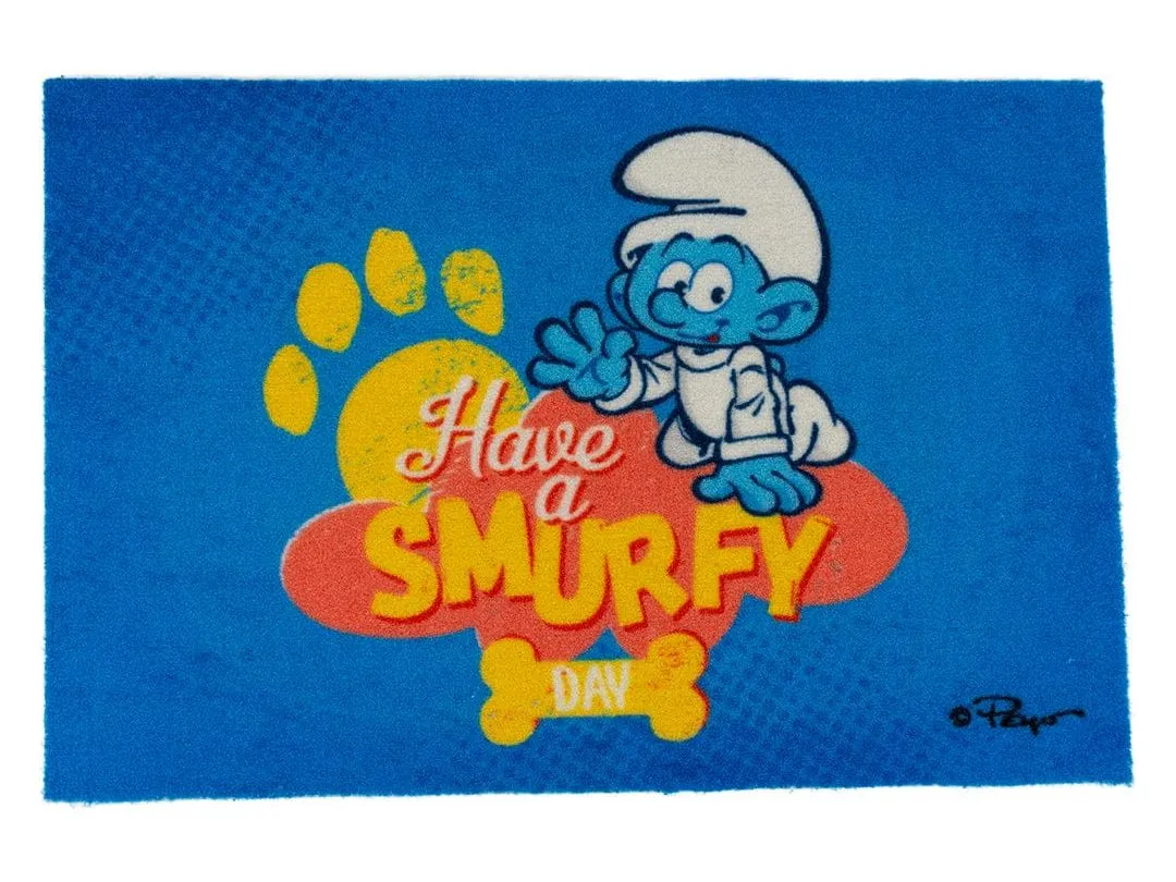 Baby smurf floor mat 60x40x0,6cm Pets Qatar