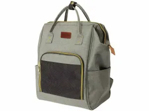 Backpack - Pet Fashion 30x20x43cm - Denim Grey Pets Qatar