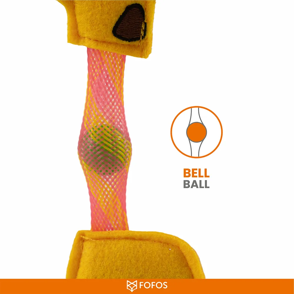 Barkbutler x Fofos Giraffe Flick Tube Catnip Toy for Cats