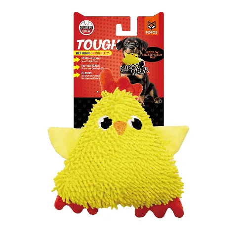 Barkbutler x Fofos Tough Squeaky Chick Toy for Dogs