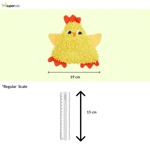 Barkbutler x Fofos Tough Squeaky Chick Toy for Dogs