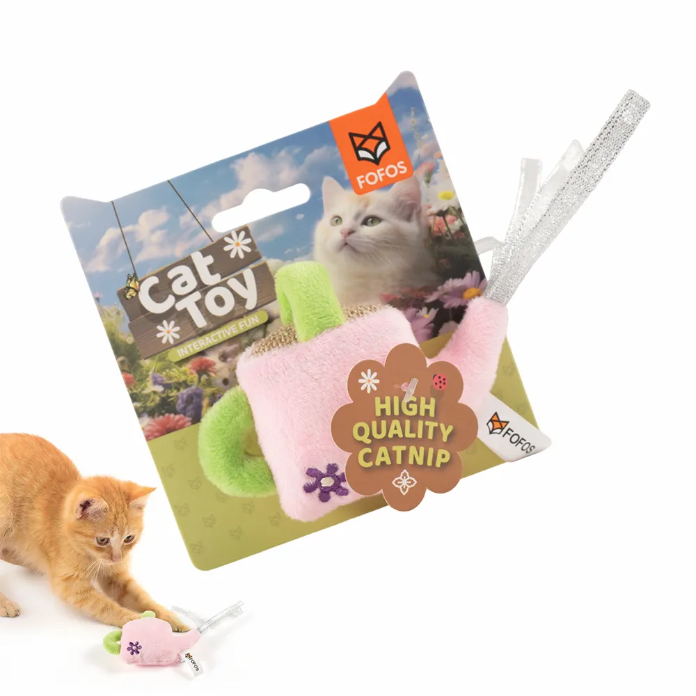 Barkbutler x Fofos Watering Can Catnip Toy for Cats