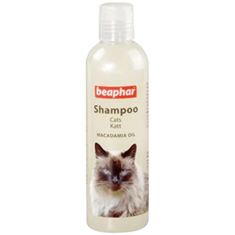 Beaphar Macadamia Oil & Aloe Vera Dryness & Itch Relief Shampoo for Cats
