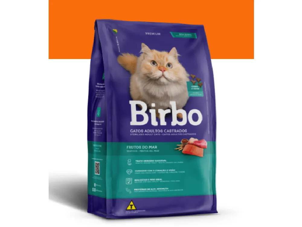 Birbo Premium Cats Castrados  1Kg Pets Qatar